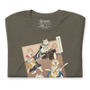 Cat Band Music Japan Ukiyo-e Unisex T-shirt -