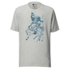 Sasaki Takatsuna Samurai vs Horse Ukiyo-e Unisex T-Shirt