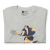 Samurai Tennis Sport Ukiyo-e 2 Unisex T-shirt