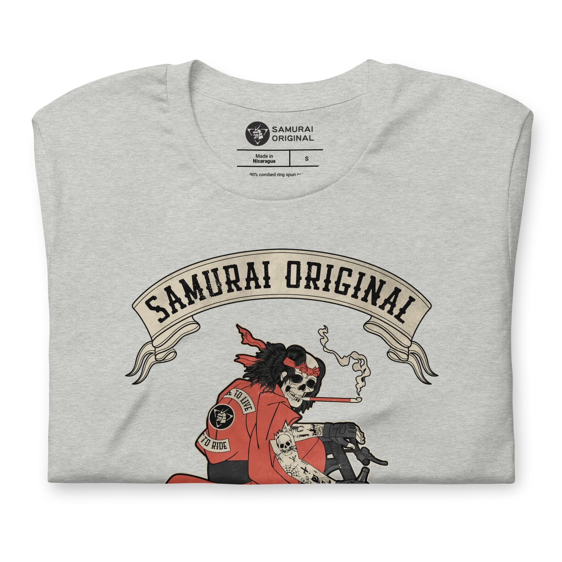 Samurai Choppers Biker Japanese Ukiyo-e Unisex T-shirt - Samurai Original