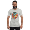 Samurai Play Bowling Ukiyo-e Unisex t-shirt