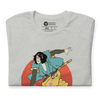 Samurai Play Bowling Ukiyo-e Unisex t-shirt