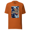 Dragon Japanese Ukiyo-e Unisex T-shirt - Autumn / S