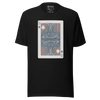 Card Samurai Japanese Unisex T-shirt - Black / S