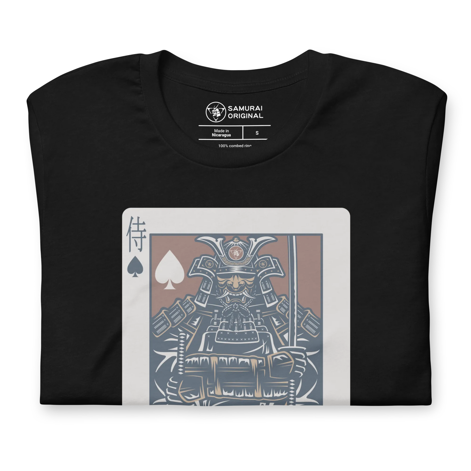 Card Samurai Japanese Unisex T-shirt -