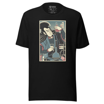 Samurai Scientist Chemistry Ukiyo-e Unisex T-Shirt