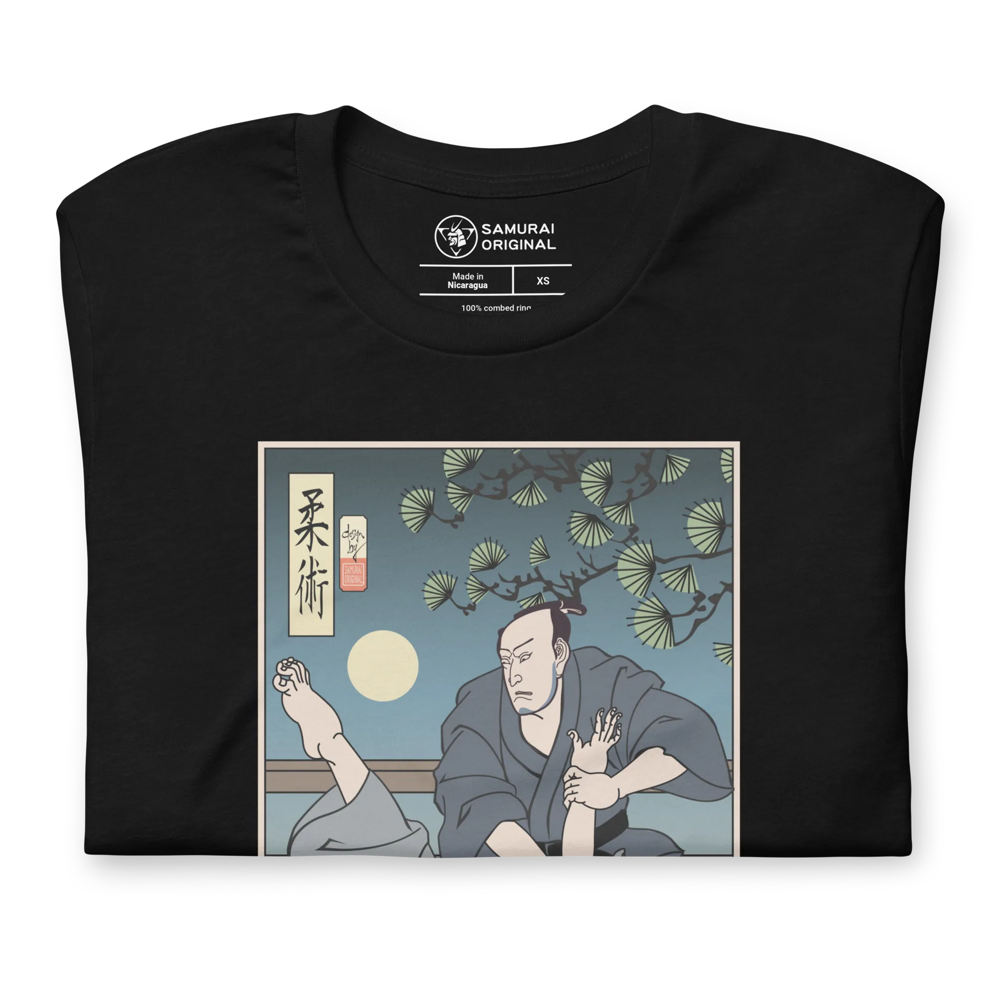 Jiu Jitsu Brazilian Martial Japanese Ukiyo-e Unisex T-Shirt 3 -