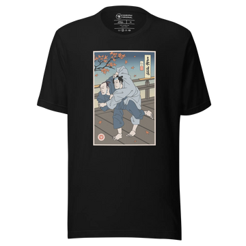 Samurai Judo Martial Ukiyo-e Unisex T-Shirt