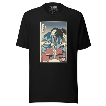 Samurai Drummer 5 Percussion Music Ukiyo-e Unisex T-Shirt