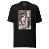 Geisha Design Japanese Ukiyo-e Unisex T-Shirt - Black / S