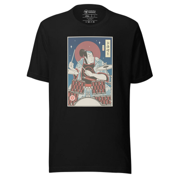 Samurai Drummer Percussion Music Ukiyo-e Unisex T-Shirt