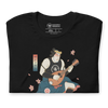 Samurai Play Mandolin Music Ukiyo-e Unisex T-shirt