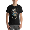 Samurai Play Mandolin Music Ukiyo-e Unisex T-shirt