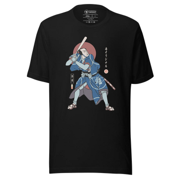 Samurai Baseball Player 2 Sport Ukiyo-e Unisex T-shirt - Samurai Original