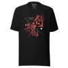 Samurai Spirits Kanji Calligraphy Unisex T-Shirt - Black / S