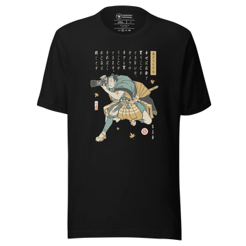 Samurai Photographer 4 Camera Ukiyo-e Unisex T-Shirt