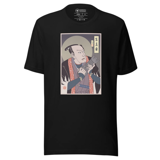 Samurai Photographer Camera Ukiyo-e Unisex T-Shirt