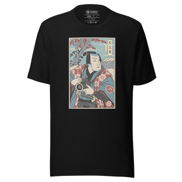 Samurai Photographer 6 Camera Ukiyo-e Unisex T-Shirt