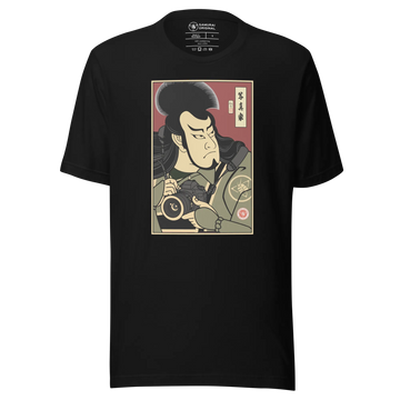 Samurai Photographer 10 Camera Ukiyo-e Unisex T-Shirt