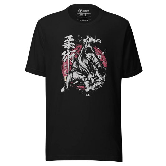 Jiu Jitsu Brazilian Martial Japanese Calligraphy Unisex T-Shirt 2 - Black / S