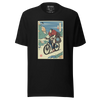 Samurai Mountain Bike Ukiyo-e Unisex T-Shirt