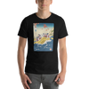 Samurai Rafting Ukiyo-e Unisex T-shirt