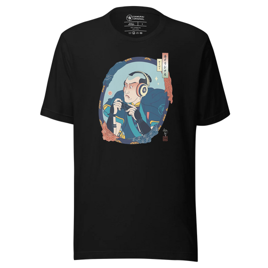 Samurai Gamer Ukiyo-e 3 Unisex T-shirt - Samurai Original