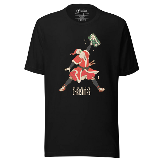 Santa Samurai Christmas Ukiyo-e Unisex t-shirt