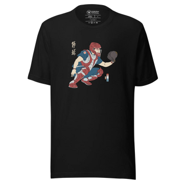 Samurai Baseball Player 4 Sport Ukiyo-e Unisex T-shirt - Samurai Original