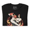 Samurai Firefighter Fireman Ukiyo-e Unisex T-shirt - Samurai Original