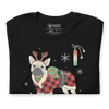 French Bulldog Funny Christmas Japanese Ukiyo-e Unisex T-shirt -