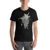 Samurai Bull Riding Ukiyo-e Unisex T-shirt - Samurai Original