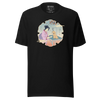 Geisha Groomer Japanese Ukiyo-e Unisex T-shirt - Black / S