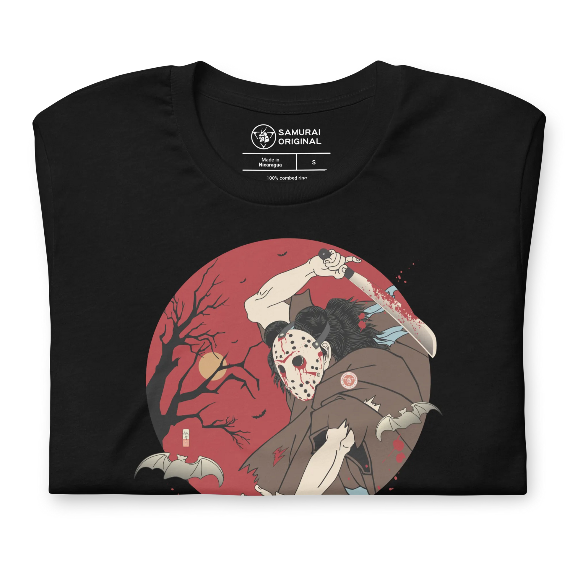 Halloween Samurai Jason Voorhees Japanese Ukiyo-e Unisex T-shirt -