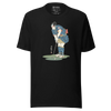 Samurai Golf Player Ukiyo-e 2 Unisex t-shirt - Black / S