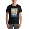 Samurai Sailor Sailboat Ukiyo-e Unisex T-shirt