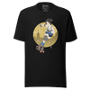 Geisha Roller Derby Japanese Ukiyo-e Unisex T-shirt - Black / S