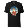 Dog Shiba Inu Funny Japanese Ukiyo-e Unisex T-Shirt - Black / S