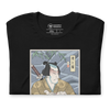 Samurai & Cat Funny Japanese Ukiyo-e Unisex T-Shirt - Samurai Original