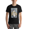 Samurai & Cat Funny Japanese Ukiyo-e Unisex T-Shirt - Samurai Original