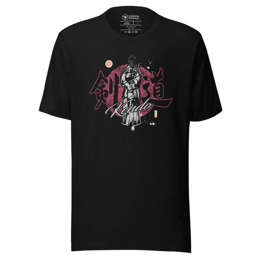 Kendo Martial Japanese Kanji Unisex T-Shirt - Black / S