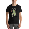 Halloween Samurai Skeleton Juggling Japanese Ukiyo-e Unisex T-shirt -