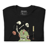 Halloween Samurai Skeleton Juggling Japanese Ukiyo-e Unisex T-shirt -