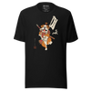 Samurai Bulldog Japanese Ukiyo-e Unisex t-shirt 2 - Samurai Original