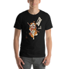 Samurai Bulldog Japanese Ukiyo-e Unisex t-shirt 2 - Samurai Original