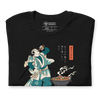 Samurai Beer and BBQ Japanese Ukiyo-e Unisex T-shirt -