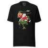 Santa Rides Dragon Japanese Ukiyo-e Unisex T-shirt