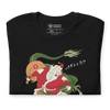 Santa Rides Dragon Japanese Ukiyo-e Unisex T-shirt