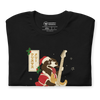 Dachshund Play Guitar Christmas Japanese Ukiyo-e Unisex T-shirt -