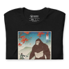 Samurai Hunts Sasquatch Japanese Ukiyo-e Unisex t-shirt -